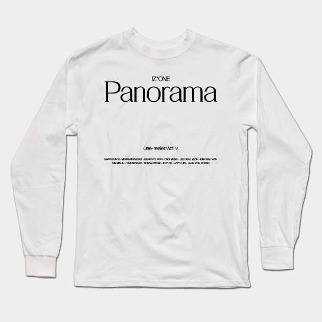 Izone Panorama Long Sleeve T-Shirt by hallyupunch